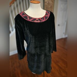 Potpourri Bish Velvet Dress XL